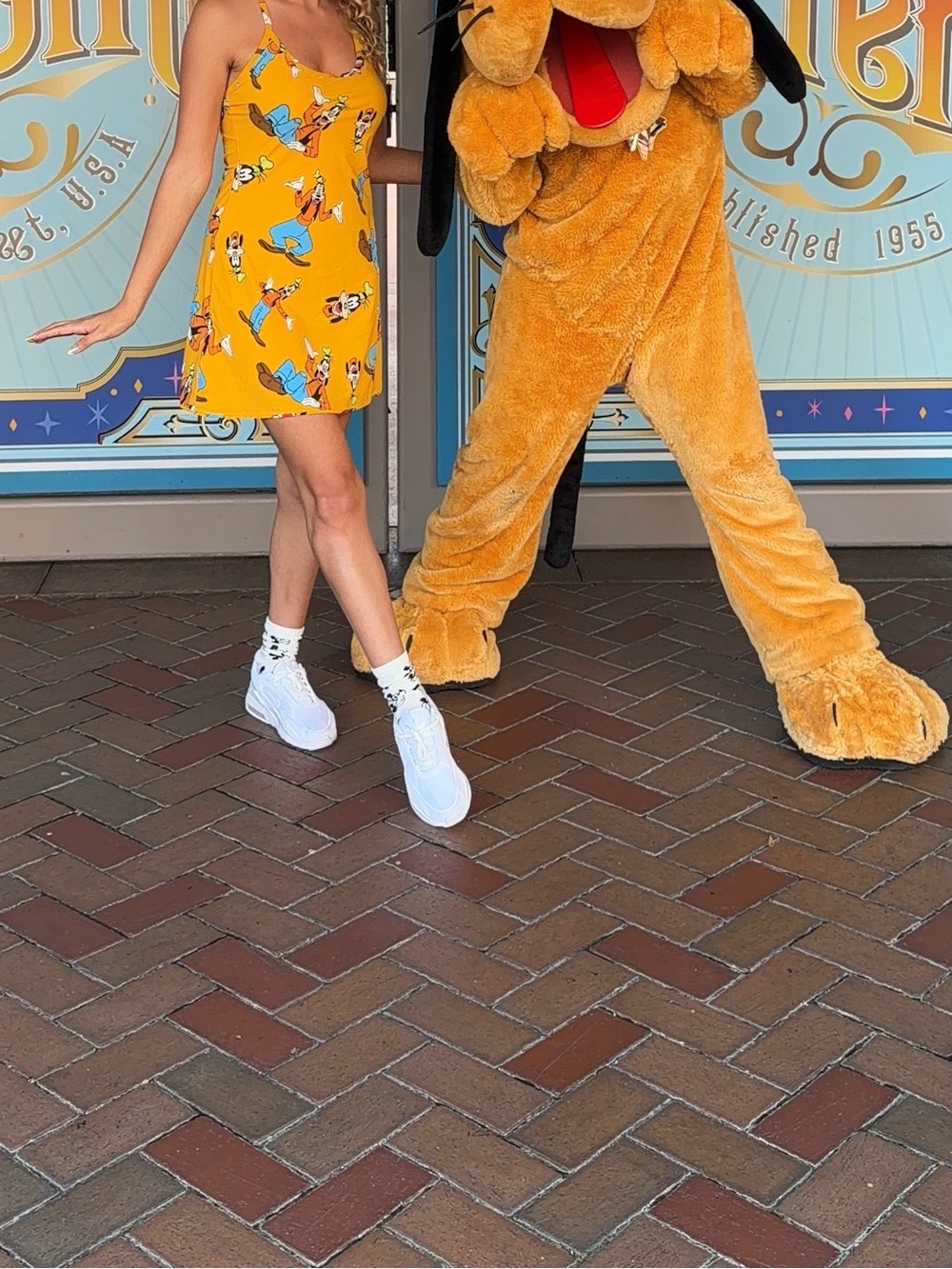 Outdoor Voices X Disney Exclusive Goofy Exercise Dress XS - Picture 6 of 7